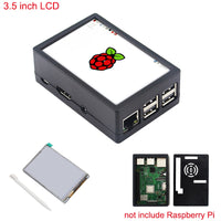 3.5 inch Raspberry Pi 3 Model B+ Touchscreen 480*320 LCD Display + Touch Pen + ABS Case Box also for Raspberry Pi 3 Model B