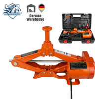 Portable 12V Car Jack 3Ton Electric Jack Auto Lift Scissor Jack Lifting Machinisms Lift Jack MutiFunction